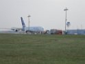 Warten auf den Airbus 380 Koeln Bonn P328
